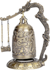 Asian Oriental Brass Gong with