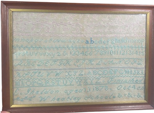 Antique 1878 wheatley school - antique,