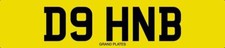 DEAN DAN PRIVATE NUMBER PLATE