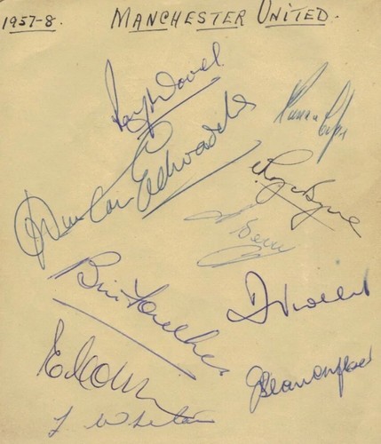 Busby babes team 1957 - team, 1957/58