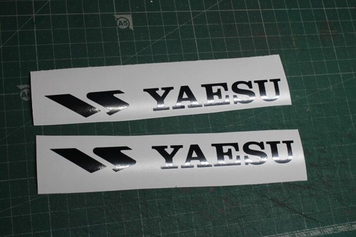 Yaesu decals black for - yaesu,