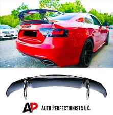 Audi A5 S5 RS5 B8 8T Coupe Gloss Black Big Racing Drift Spoiler Wing 2007-16