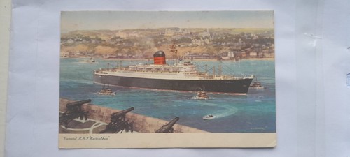 Vintage postcard ship - , postcard,a