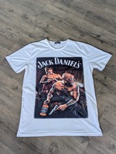 Jack Daniels Printed Men's XXL T-Shirt Short Sleeve