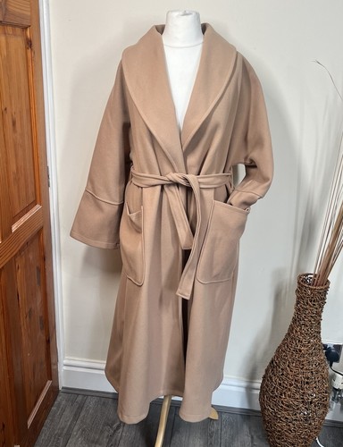 Womens italian camel - wrap, coat