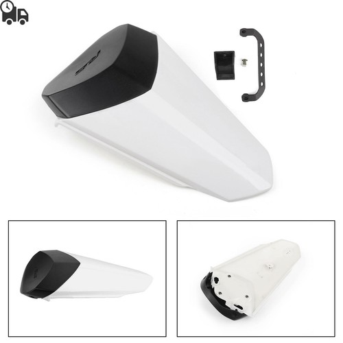 White rear pillion - white, cowl