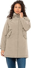 Jack Wolfskin Women's Talfor Water-Repellent Parka Jacket - Anis - Small {Mark}