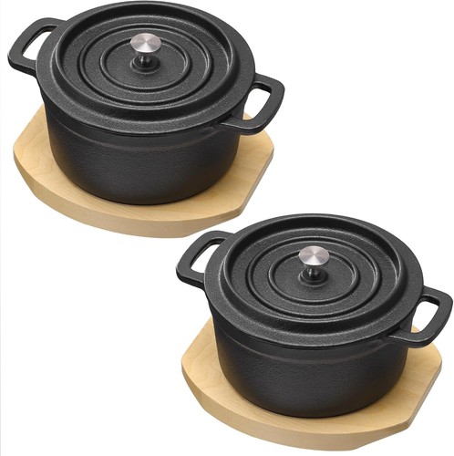 Set cast iron skillet - of,