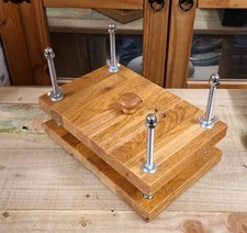 Handmade Oak Wood Bookbinding