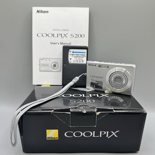 Nikon coolpix s200 1mp - coolpix,