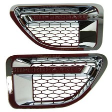 Chrome "SUPERCHARGED" SIDE