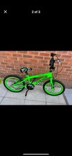 Unisex Kids Green BMX Bike An