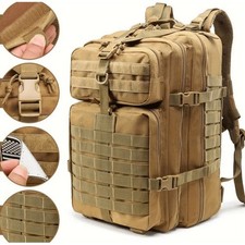 StealthX Military Unisex 45L Backpack Waterproof Backpacking Tactical Organizer