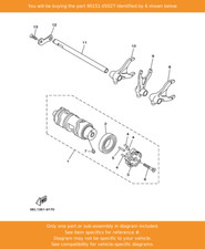 YAMAHA Screw, Countersunk