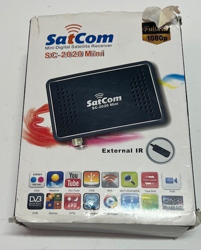 Satcom satellite receiver