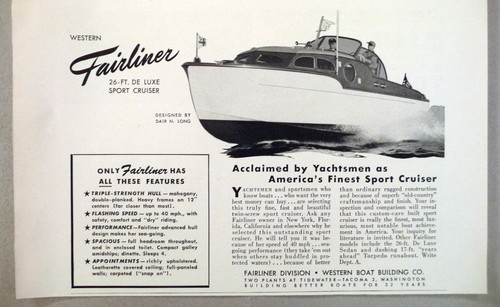 Western fairliner sport - fairliner,