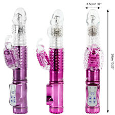 36 Speed Rampant Rabbit Vibrator Rotating Clit G Spot Dildo Sex Toy Rechargeable
