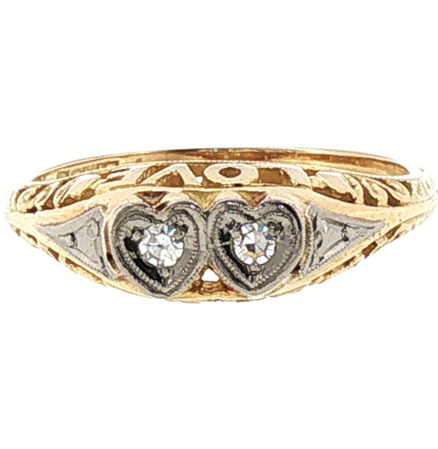 18ct gold platinum - gold,
