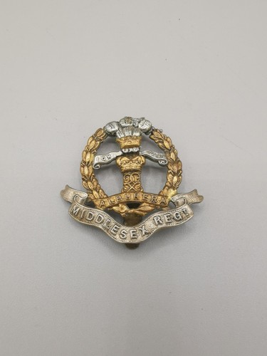 Middlesex regiment cap - regiment, badge
