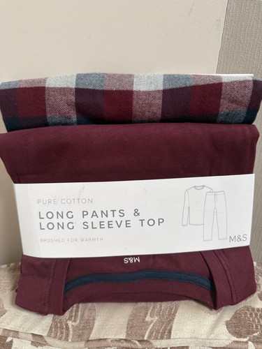 Brushed cotton pyjama set - brushed,