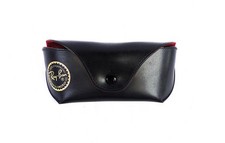 Ray-Ban Black & Red Lined