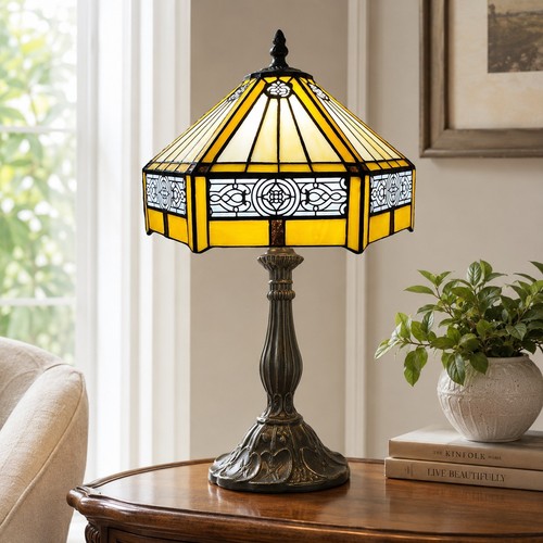 Tiffany style table - style, lamp