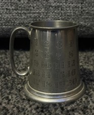 Vintage Child's Pewter Tankard