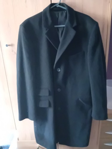 Men long coat - men's, cashmere