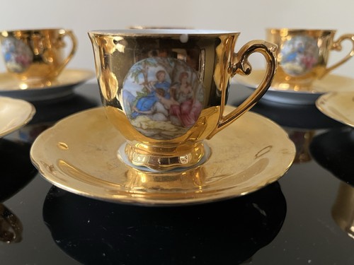 Coffee tea set cup - set,