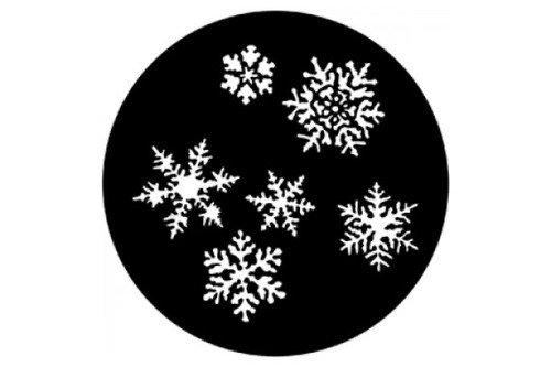 Gobo rosco snowflakes 77772 - gobo,