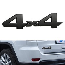 1pcs 3D Matel 4x4 Car Rear