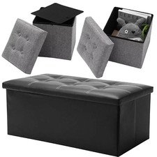 Folding Ottoman Storage Box