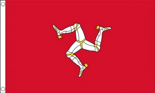 Isle man flag - of, manx