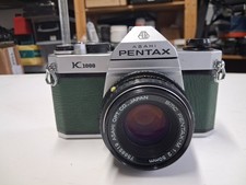 Pentax K1000 film camera &