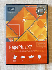 Serif PagePlus X7 Program DVD