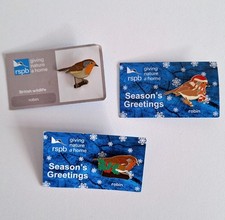 3 x RSPB Enamel Pin Badges