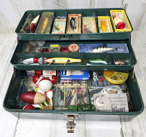 Euc 5413 vtg tackle box - #5413,