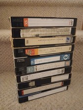 Joblot 10 x Vintage VHS Blank