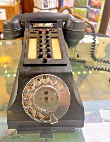 Vintage gpo black bakelite - gpo,