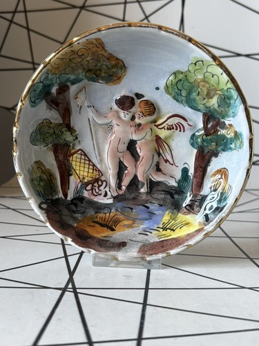 Vintage capodimonte cherub - capodimonte,