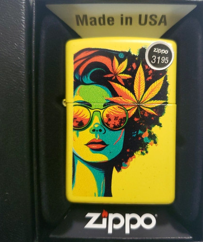 Zippo lighter cannabis woman - zippo,