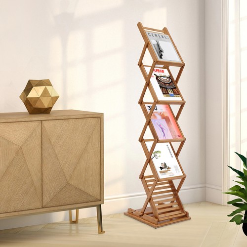 Foldable wood book - foldable, rack