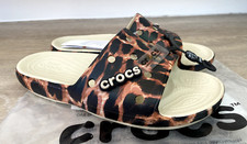 NEW CROCS CLASSIC ANIMAL PRINT