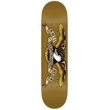 Anti Hero Skateboards Classic Eagle Skateboard Deck Brown 8.06"