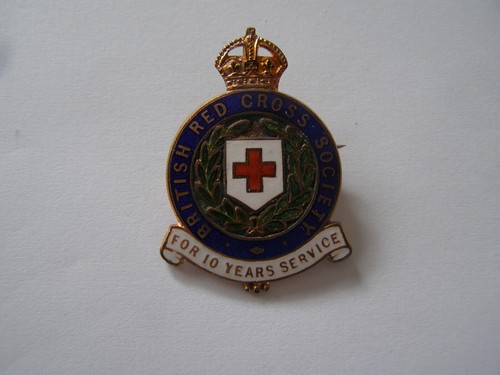 British red cross year - red,