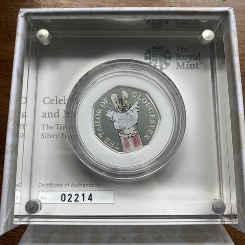 2018 silver proof - silver, 50p
