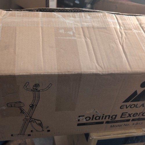Evoland folding exercise bike - exercise,