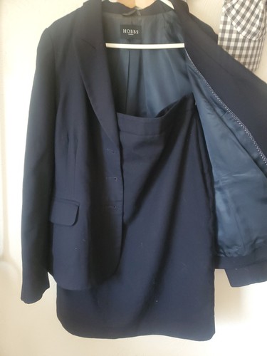 Navy blue hobbs 100 - , 100%