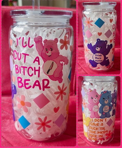 Tumbler with lid straw - with, care