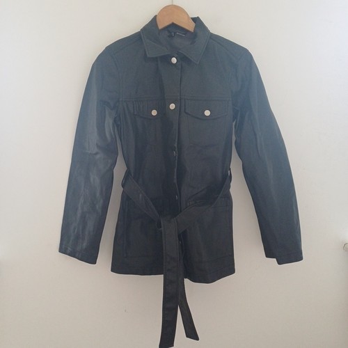 Small faux leather jacket - h&m,